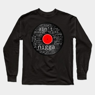 Mind Playing Tricks on Me-Vintage Vinyl Long Sleeve T-Shirt